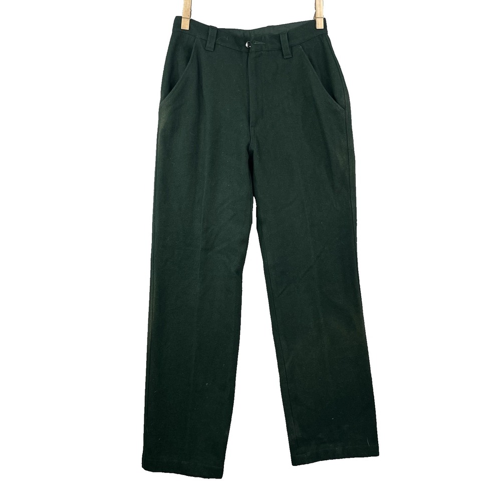 WFS Element Gear Pant Men 30x32* Forest Green Wool Blend Hunting Outdoor Trouser